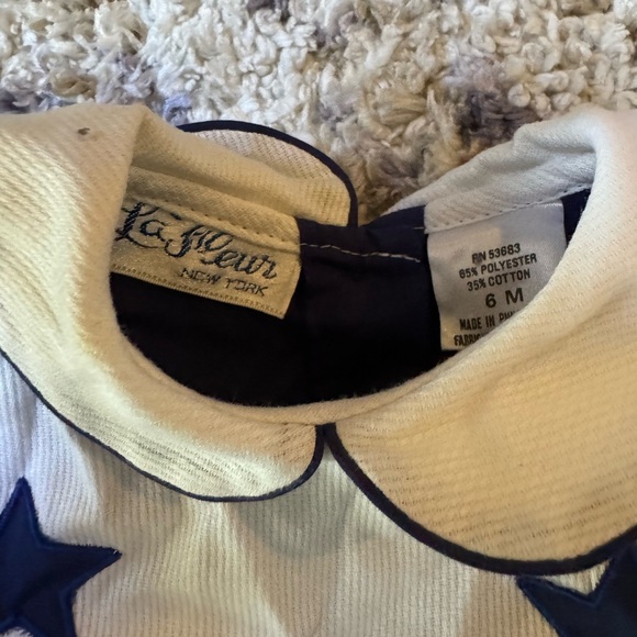 Vintage La Fleur Girls Romper Size 6 months - Picture 2 of 4